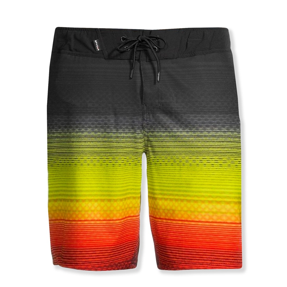 Spyder Ombre Stripe Board Shorts - NWT Mens Medium Multi / Stripe - #49654-L5